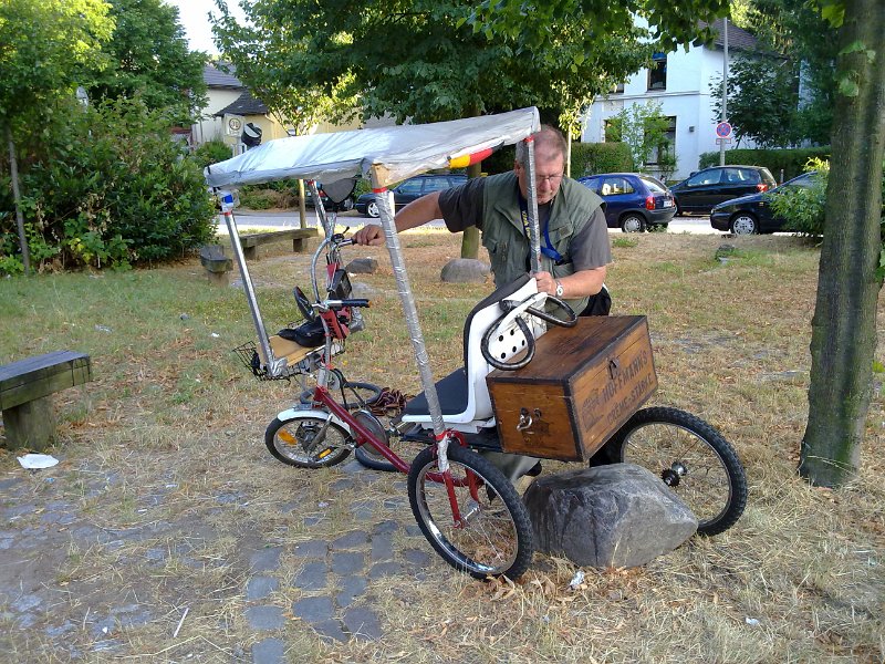 Behinderter Radler 1